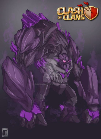 Golem Coc Bg By Drmimoy09