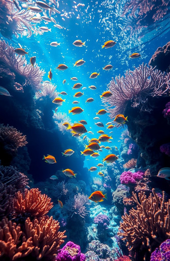 Fish Swimming Live Wallpaper