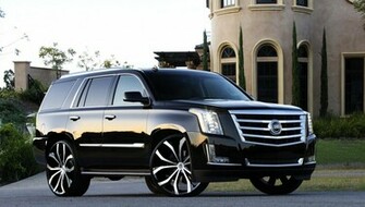 Cadillac Escalade Widescreen Background Wallpaper