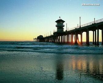 Huntington Beach Desktop Wallpaper