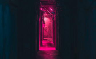 Neon Pink Aesthetic Wallpaper