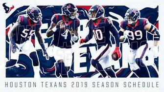 Texans Announce Schedule