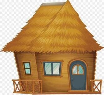 Building Background Clipart Hut Illustration Graphics