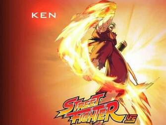 Street Fighter Ken Papel De Parede Sobre O Jogo