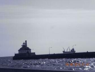Duluth Mn Port Ft Dutch Ship Arubaborg In The Background