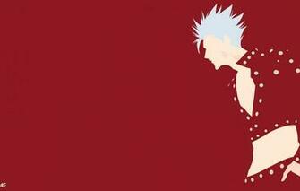 Wallpaper Minimalism Red Background Nanatsu No Taizai The Seven