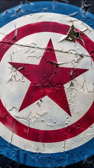 Captain America iPhone Wallpaper