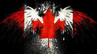 Canada Eagle Flag Wallpaper Hq
