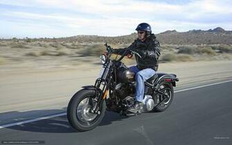 Wallpaper Harley Davidson Softail Flstsb Cross Bones
