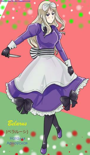 Hetalia The Beautiful World Belarus By Emorockerxd