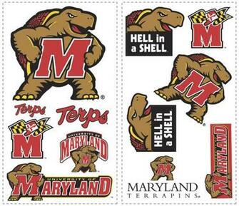 Univ Of Maryland Terrapins Wallpaper Border