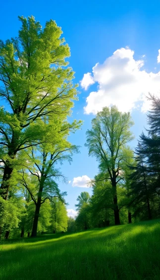 Tree Scene Wallpaper