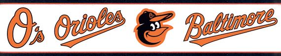 Baltimore Orioles Wallpaper Border