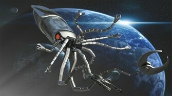 Robot Squid 3d Computer Wallpaper Desktop Background