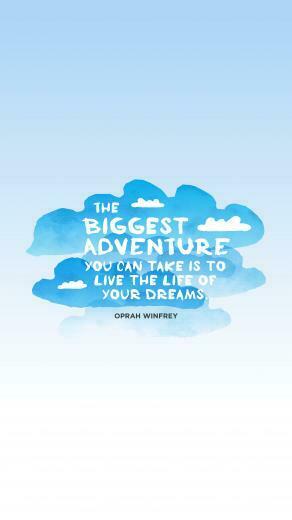 Oprah Winfrey Quotes iPhone Wallpaper Top