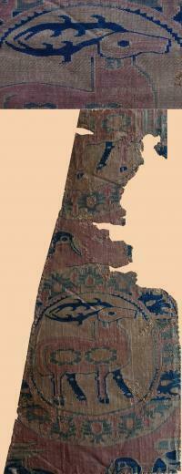 Sassanid Dynasty Silk Textile Textiles Wallpaper