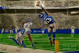 Odell Beckham Jr Catch Drawing