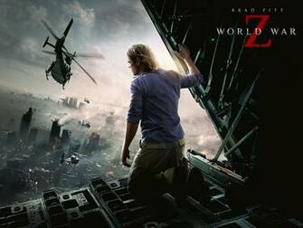 Brad Pitt World War Z Movie Wallpaper HD