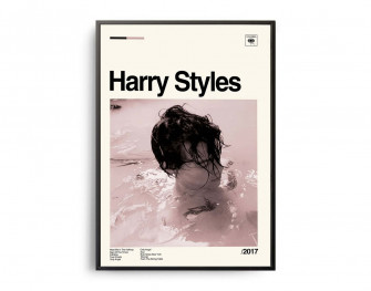 Harry Styles Album Cover In A Poster Wallpaper