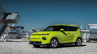 Kia Soul Ev Front Three Quarter HD Wallpaper