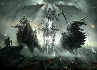 Digital HD Wallpaper Dark Fantasy Horror