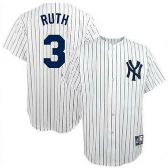 Camp Moan New York Yankees White Pinstripe Remote Control T Shirt
