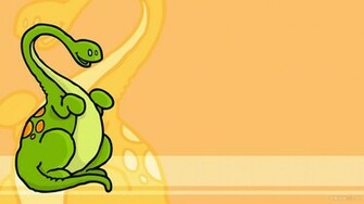 Dino Cute HD Wallpaper