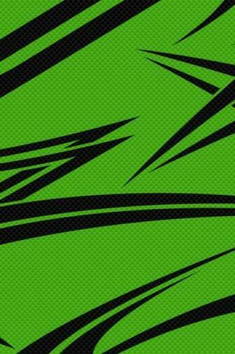 Green Black Carbon iPhone Wallpaper