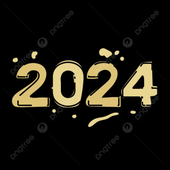 Happy New Year Design With Hand Writing Coffee Spot Effect Vector Wallpaper