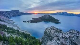 HD Wallpaper Nature Wilderness Crater Lake National Park Sky