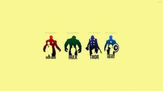Minimalist Avengers Wallpaper Minimalistic
