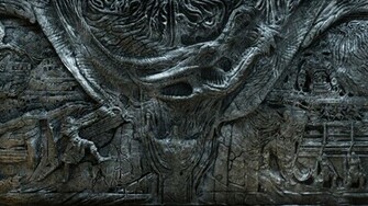 Scrolls V Skyrim Basrelief Wallpaper Allwallpaper In Pc En