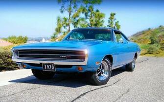 Dodge Charger Blue Car Wallpaper HD
