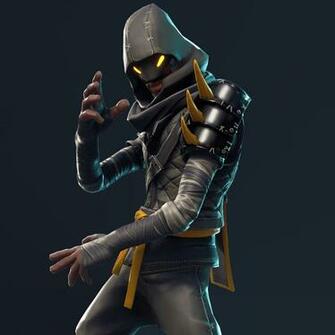 Cloaked Star Ninja Fortnite Battle Royale iPad Pro