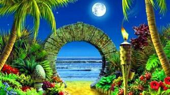 Fantasy Beach High Quality And Resolution Wallpaper On