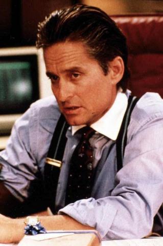Michael Douglas Gordon Gekko Wall Street Photo Background