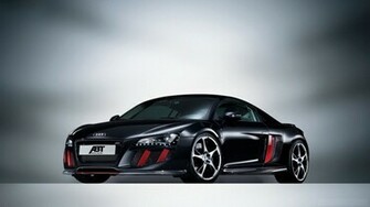 Audi R8 Abt Black Car Wallpaper 1080p HD Resolutions