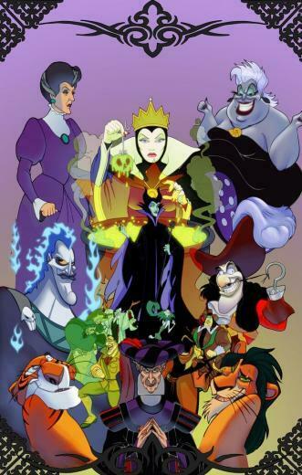Prints Patterns Disney Villains And Artists