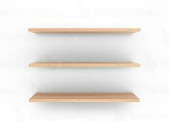 Empty Wooden Shelf Backgroundy