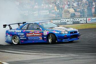Nissan Skyline R34 Drift Wallpaper