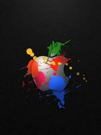 HD Cool Apple Logo Design iPhone Wallpaper Background