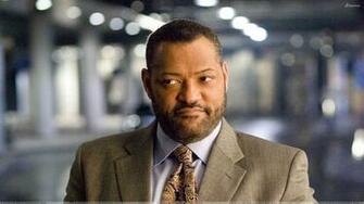 Laurence Fishburne In Coat Wallpaper