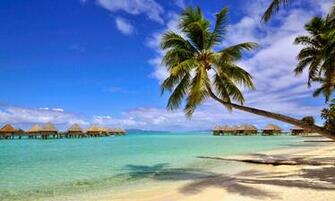 Beach Matira Bora Island Cool Wallpaper