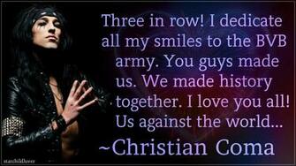 Christian Coma Black Veil Brides Wallpaper