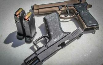 Wallpaper Glock Beretta Guns Weapons Weapon