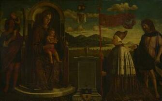 Child With Saints Italian Renaissance Venetian Art Wallpaper Picture