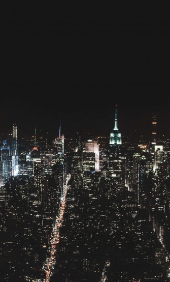 New York City Night iPhone Wallpaper