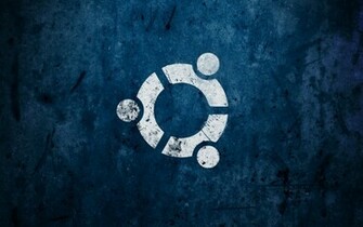 Ubuntu Dark Blue Wallpaper
