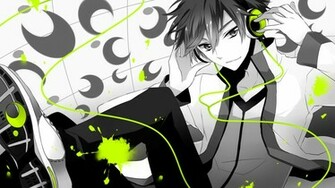 Anime Headphones Wallpaper
