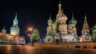 Kremlin Moscow Wallpaper HD Desktop